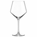 Calice da vino 500 ml in vetro trasparente a stelo design moderno