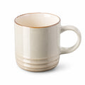 Tazza in ceramica 350 ml beige con manico stile rustico